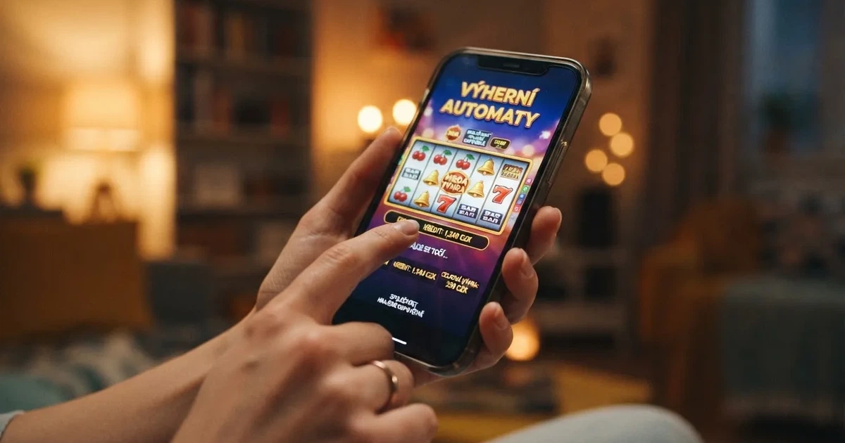 Detailní záběr na prsty klepající na displej chytrého telefonu drženého v ruce.